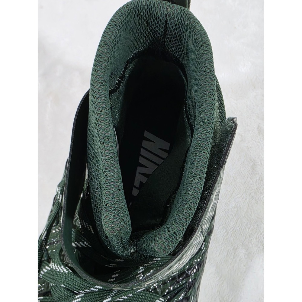 Nike Lunarbeast Elite TD Size 10.5 Football Cleats 847588-022 Green/ Black - Picture 10 of 12